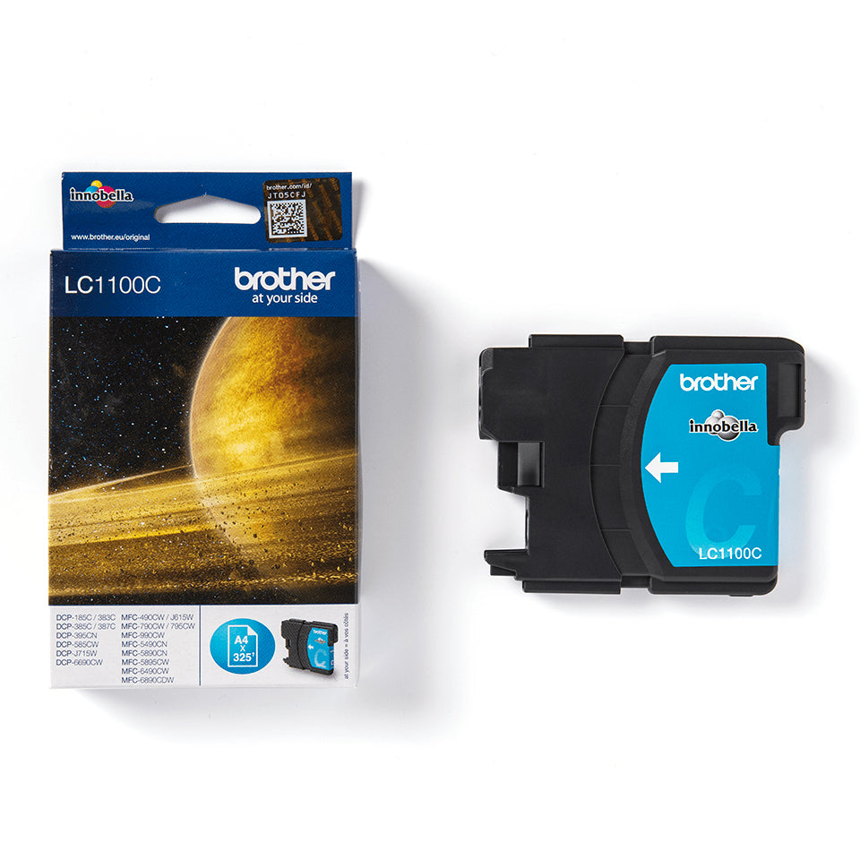 Brother LC1100C cartuccia d'inchiostro 1 pz Originale Ciano