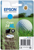 Epson Golf ball Inchiostro ciano singolo DURABrite Ultra Pallina da golf 34XL