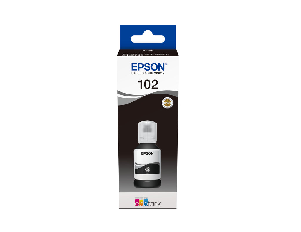 Epson 102 EcoTank flacone inchiostro nero