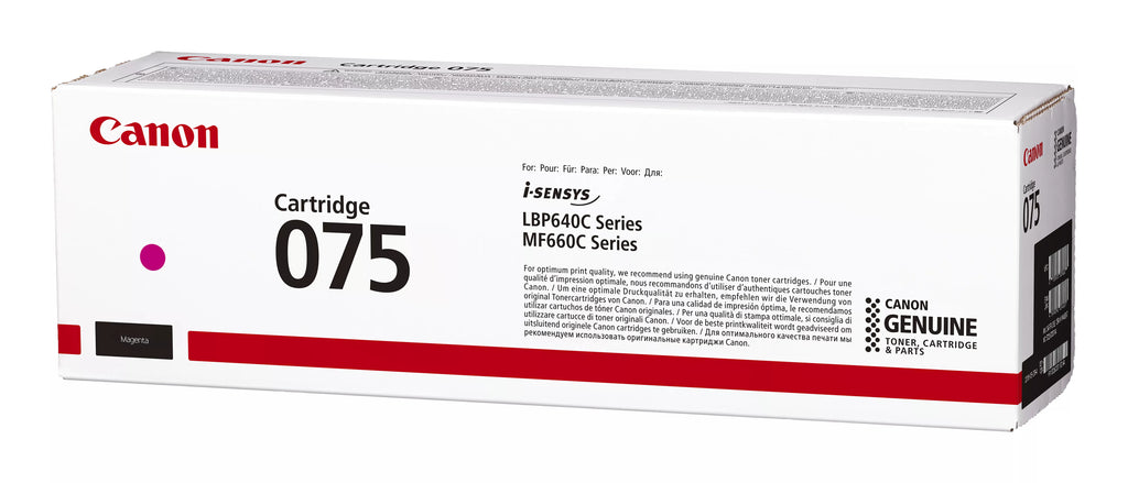 Canon 075 cartuccia toner 1 pz Originale Magenta