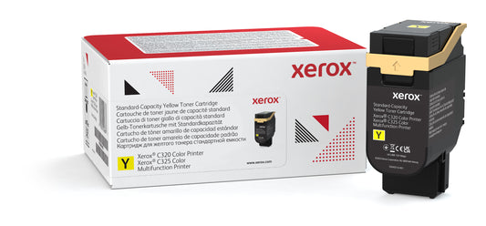 Xerox Cartuccia toner Giallo a Capacità standard da 1800 Pagine per Stampante a colori ® C320/multifunzione a colori ® C325 (006R04822)