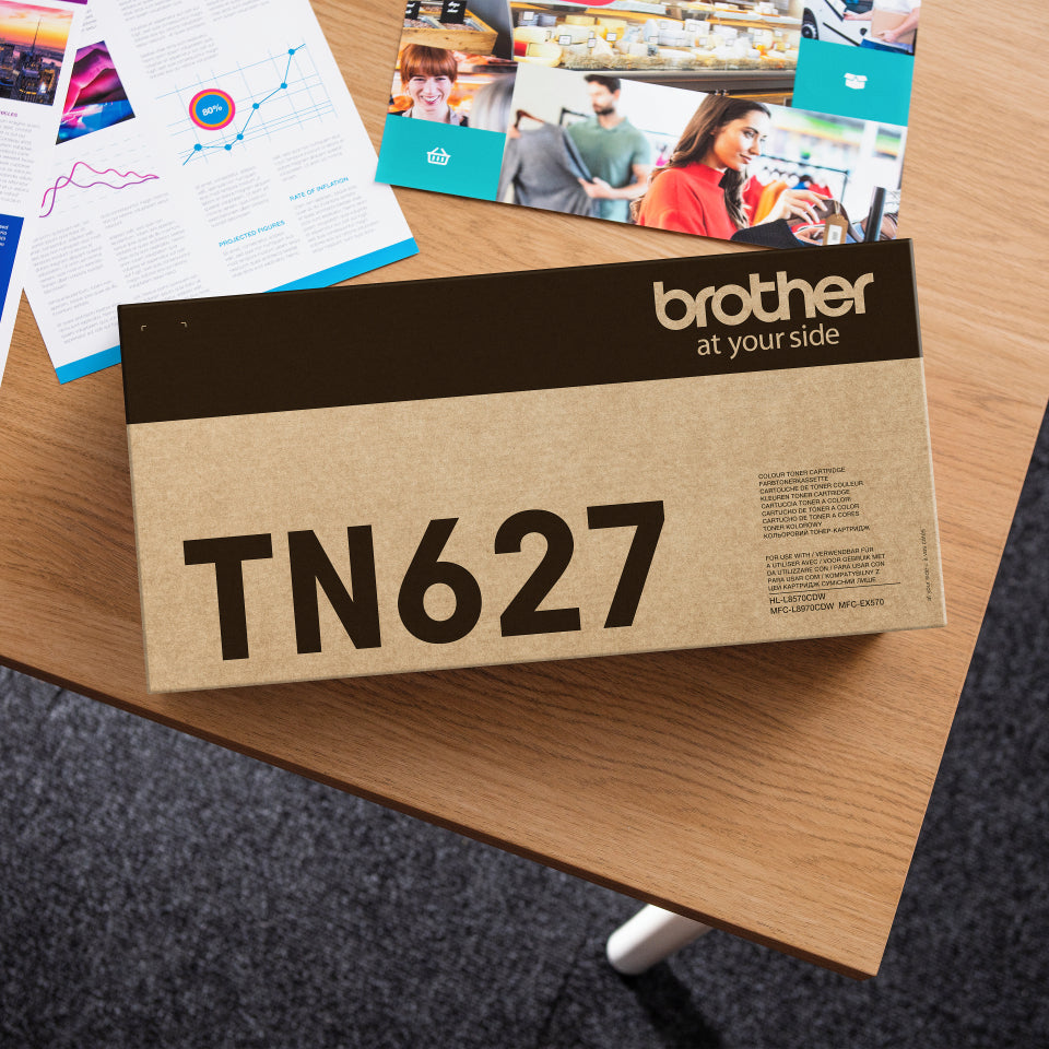 Brother TN-627C cartuccia toner 1 pz Originale Ciano