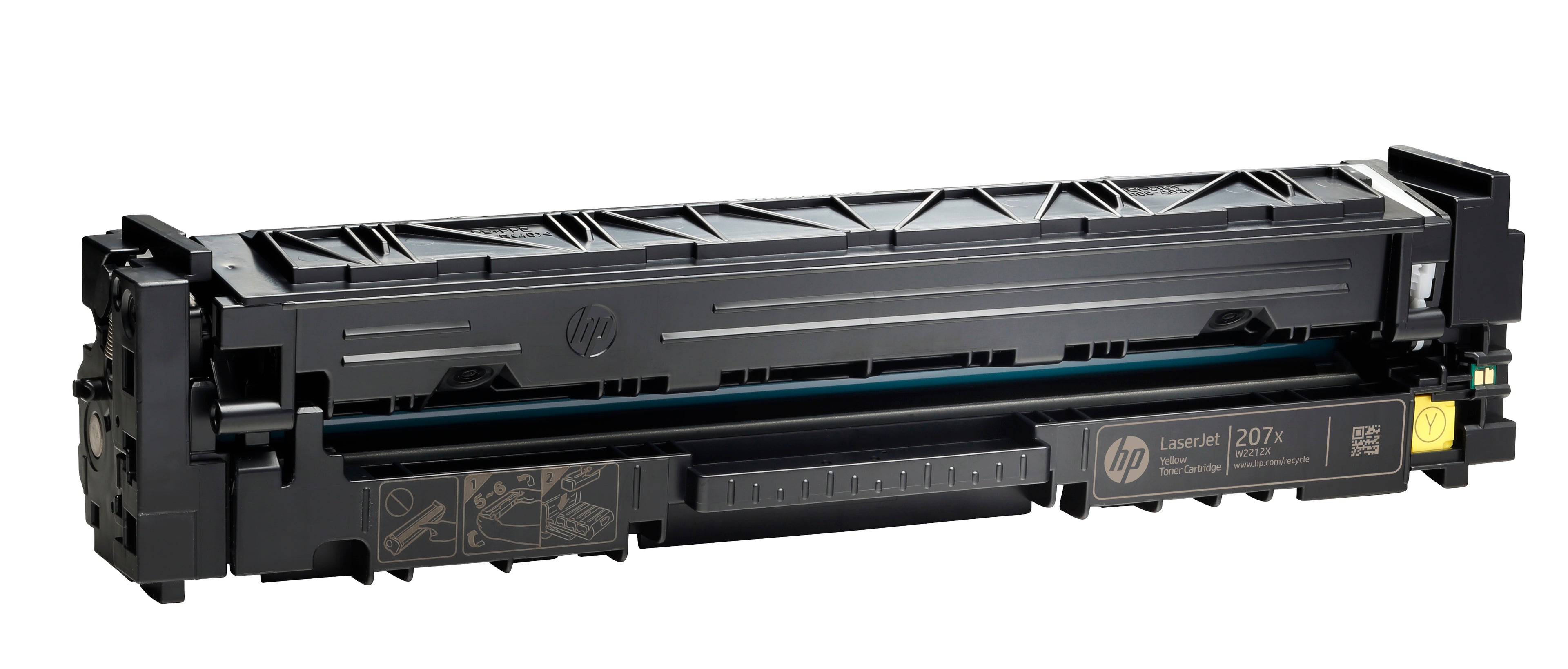 HP Cartuccia toner giallo originale LaserJet 207X ad alta capacità