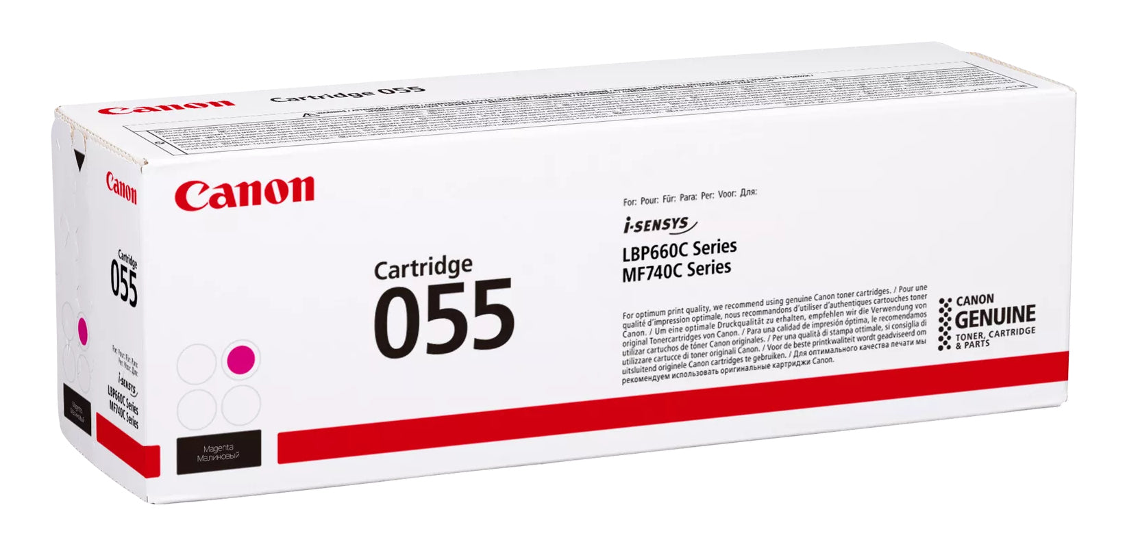 Canon 055 cartuccia toner 1 pz Originale Magenta