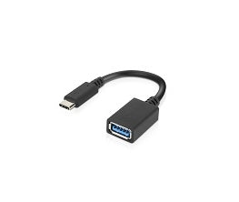 Lenovo 4X90Q59481 cavo USB USB 3.2 Gen 1 (3.1 Gen 1) 0,14 m USB C USB A 5 Gbit/s Nero