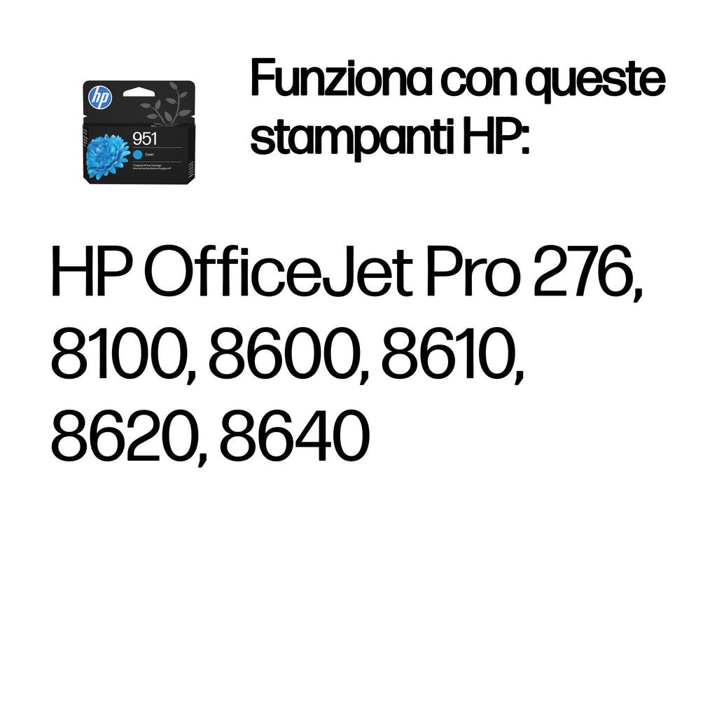 HP Cartuccia originale inchiostro ciano 951