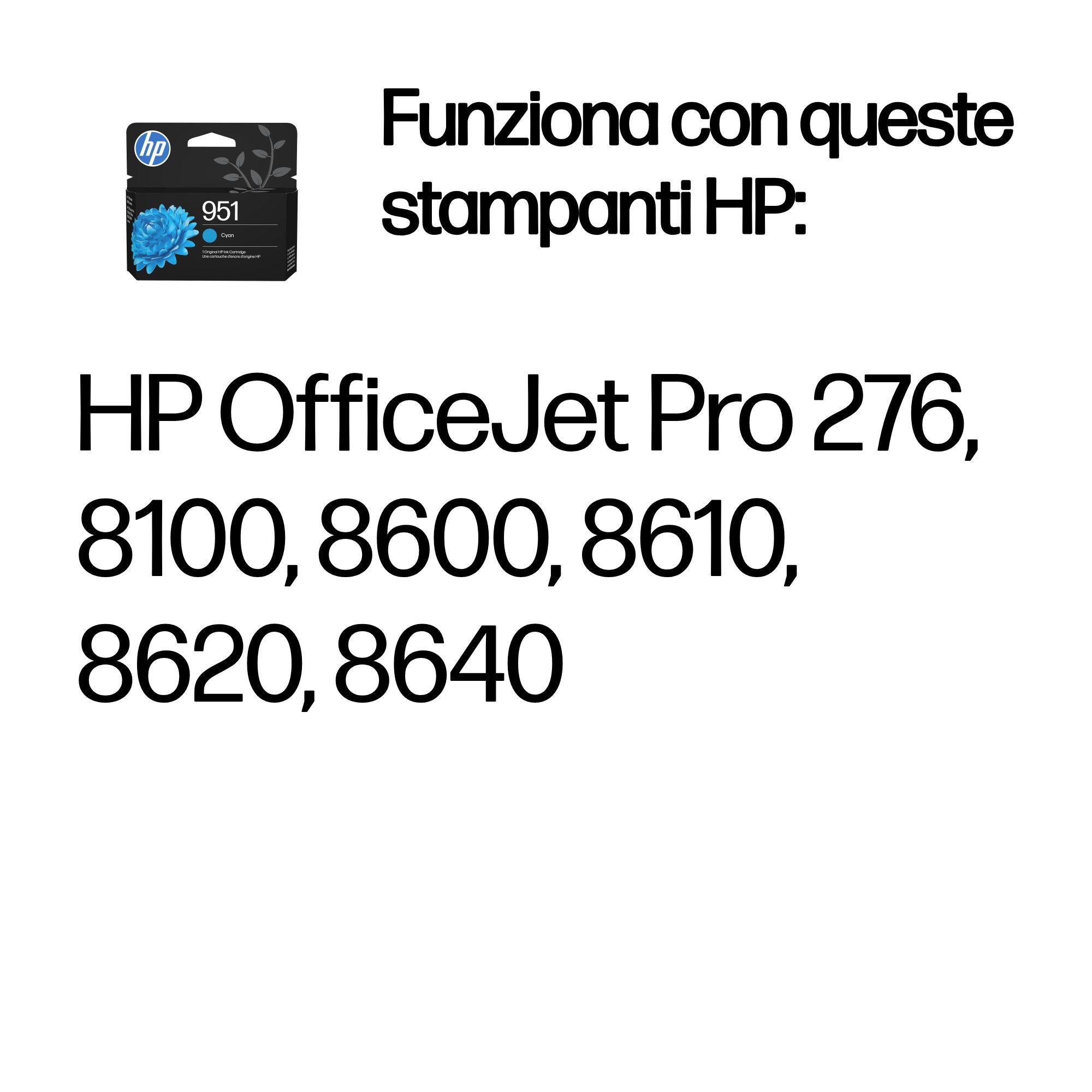 HP Cartuccia originale inchiostro ciano 951