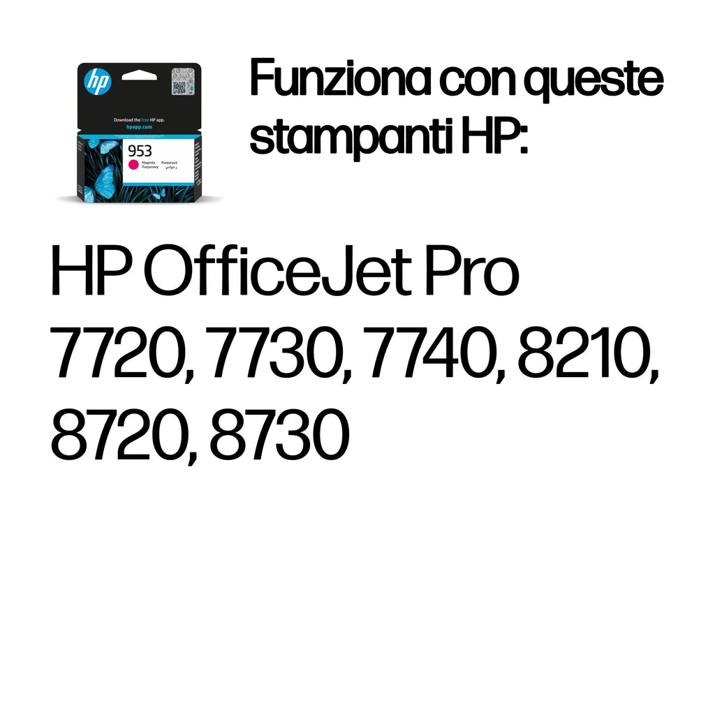 HP Cartuccia di inchiostro originale magenta 953