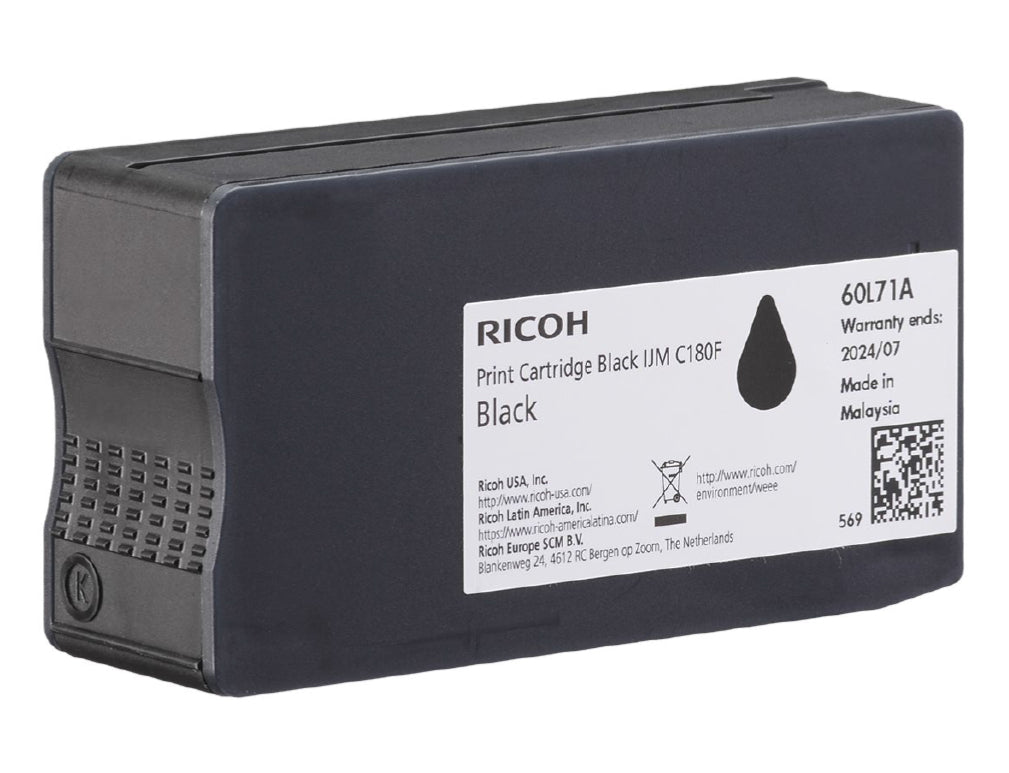 Ricoh 408517 cartuccia toner 1 pz Originale Nero