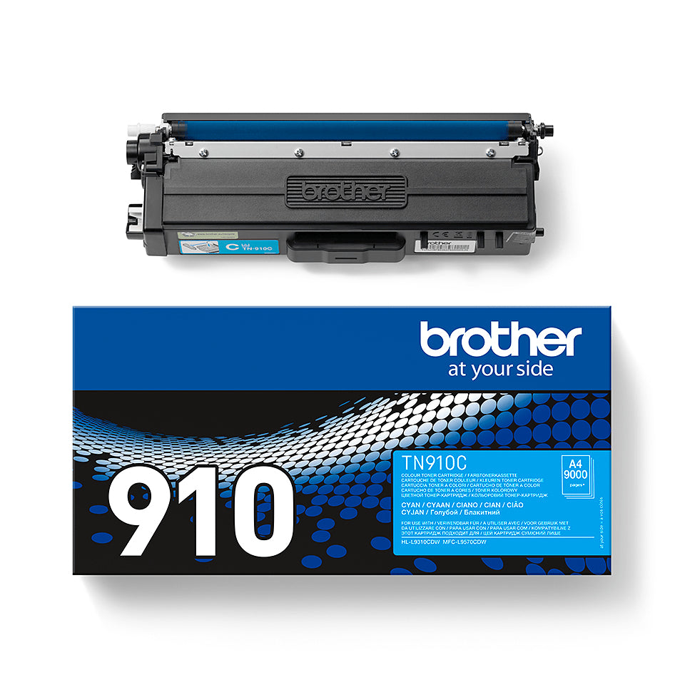 Brother TN-910C cartuccia toner 1 pz Originale Ciano
