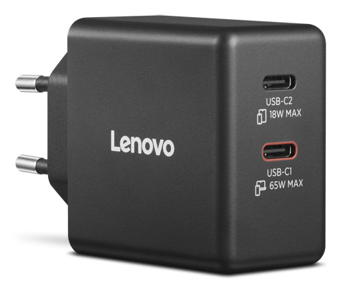 Lenovo 40AW065BEU adattatore e invertitore Interno/esterno 65 W Nero