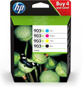 HP 903XL cartuccia d'inchiostro 4 pz Originale Resa elevata (XL) Nero, Ciano, Magenta, Giallo