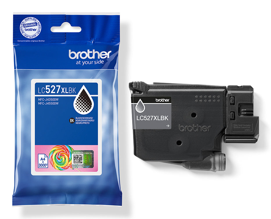 Brother LC527XLBK cartuccia d'inchiostro 1 pz Originale Resa elevata (XL) Nero