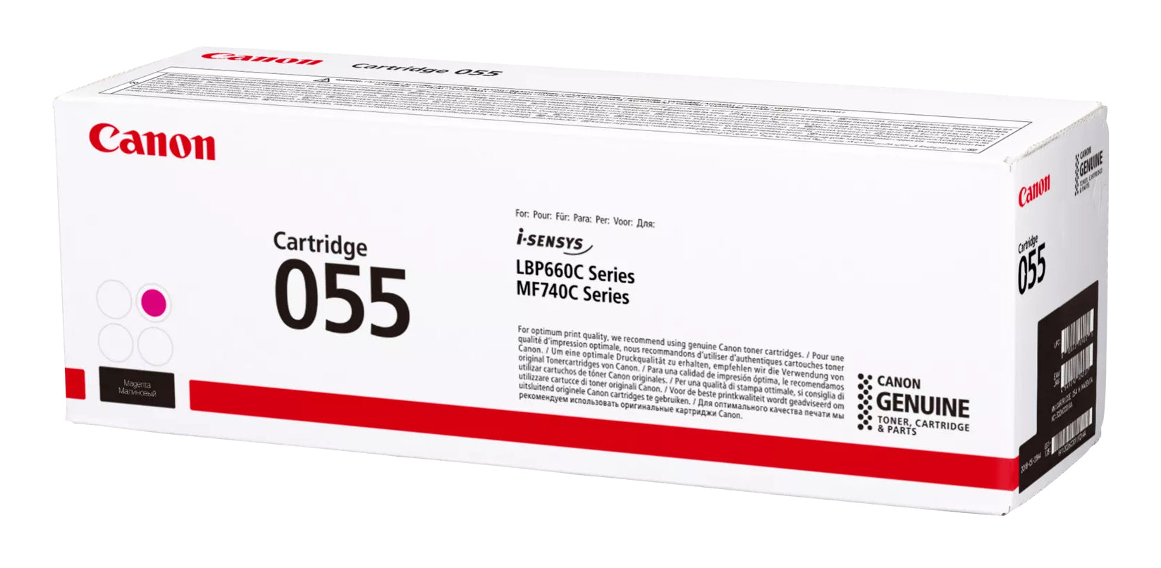 Canon 055 cartuccia toner 1 pz Originale Magenta