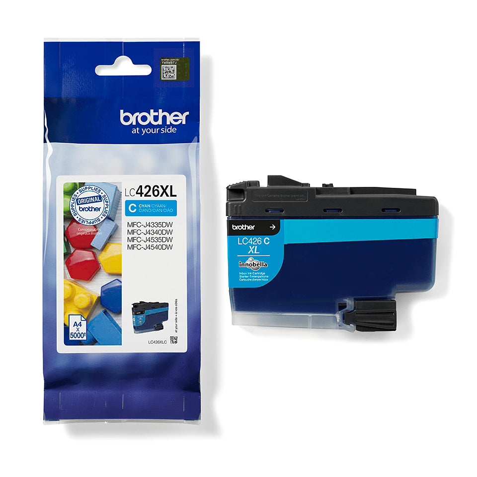 Brother LC-426XLC cartuccia d'inchiostro 1 pz Originale Resa elevata (XL) Ciano