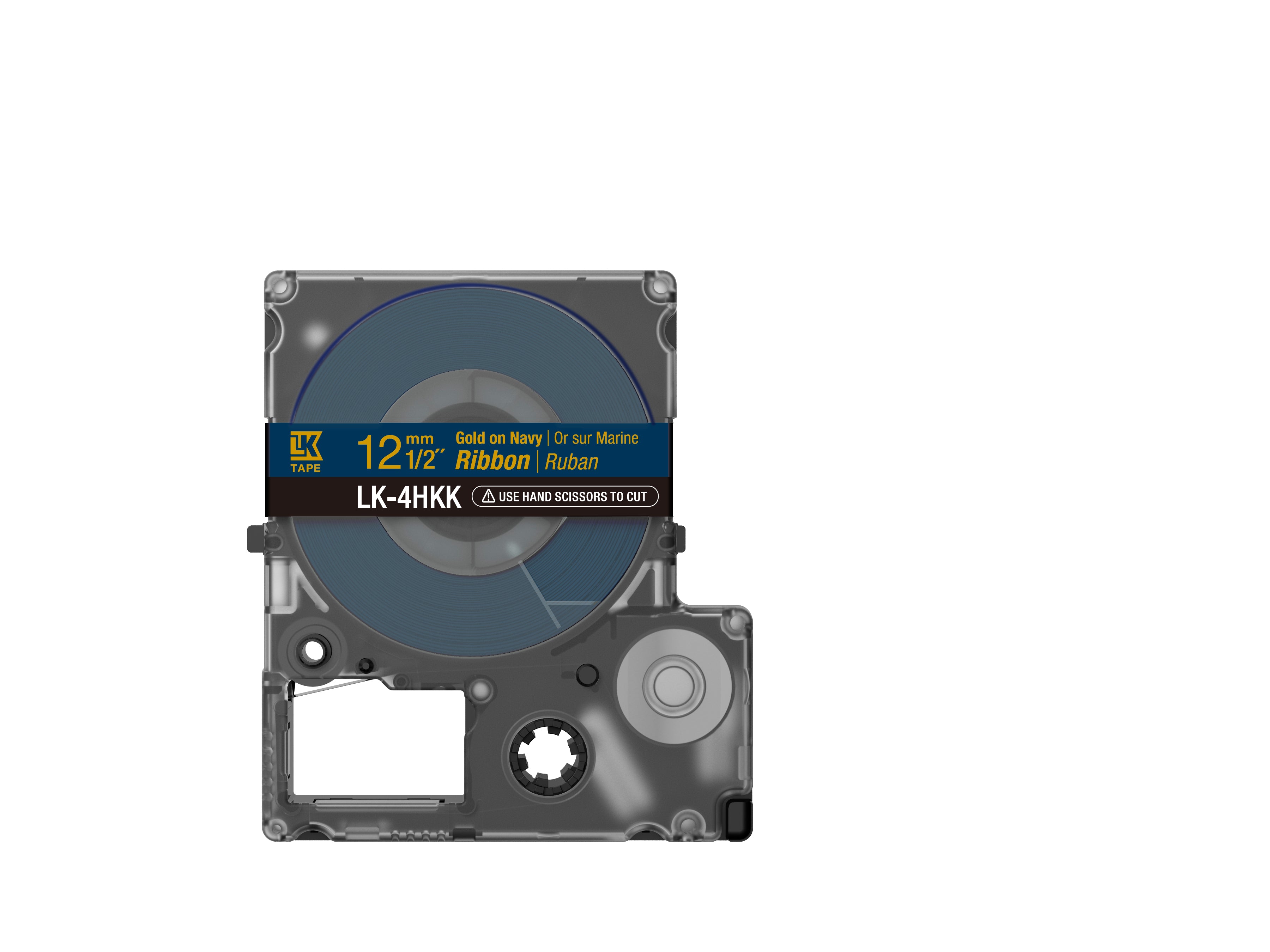 Epson Nastro satinato per etichettatrici LK-4HKK oro/blu 12 mm (5 m)