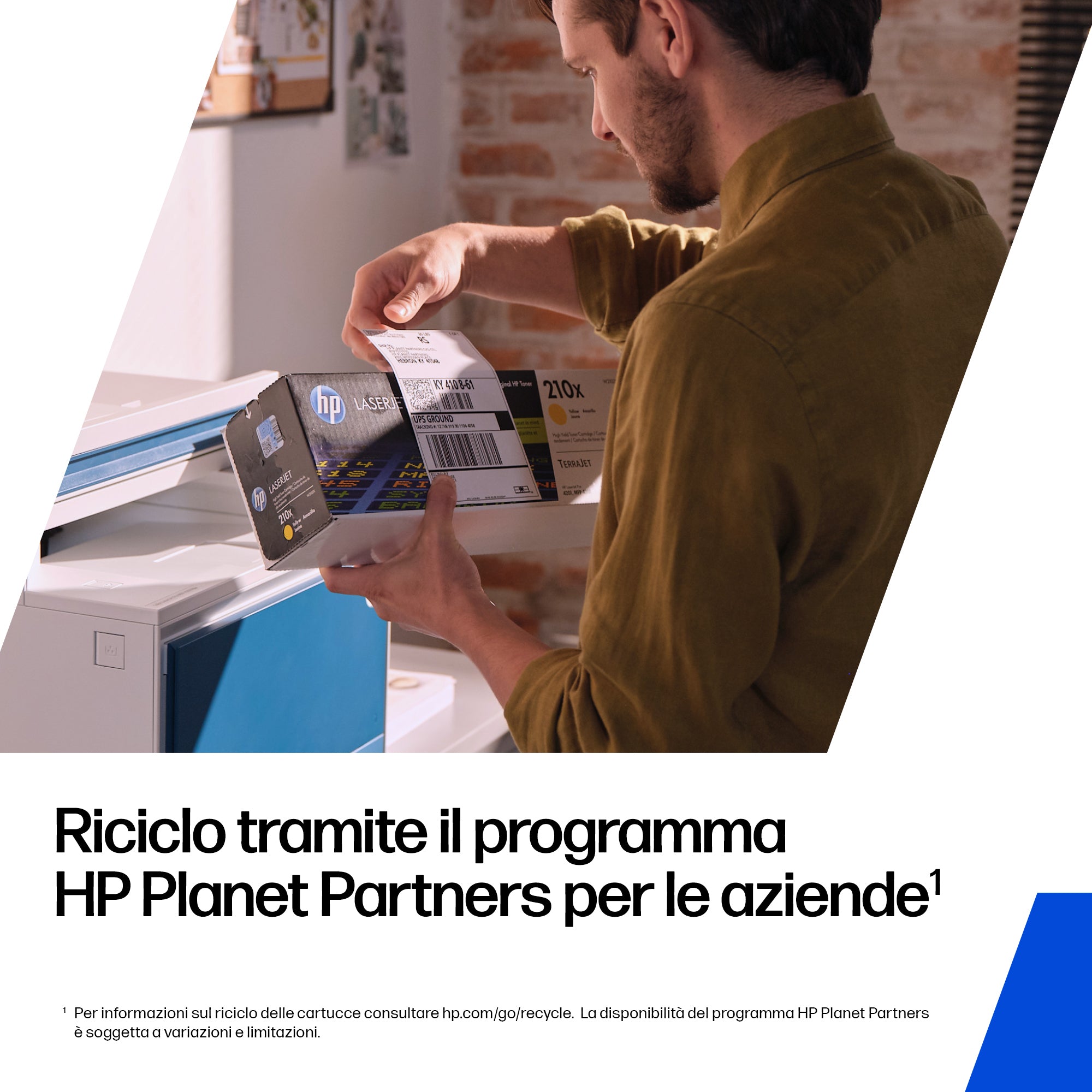 HP Unità di raccolta toner originale Laser