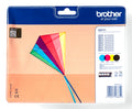 Brother LC223VALBPDR cartuccia d'inchiostro 4 pz Originale Nero, Ciano, Magenta, Giallo