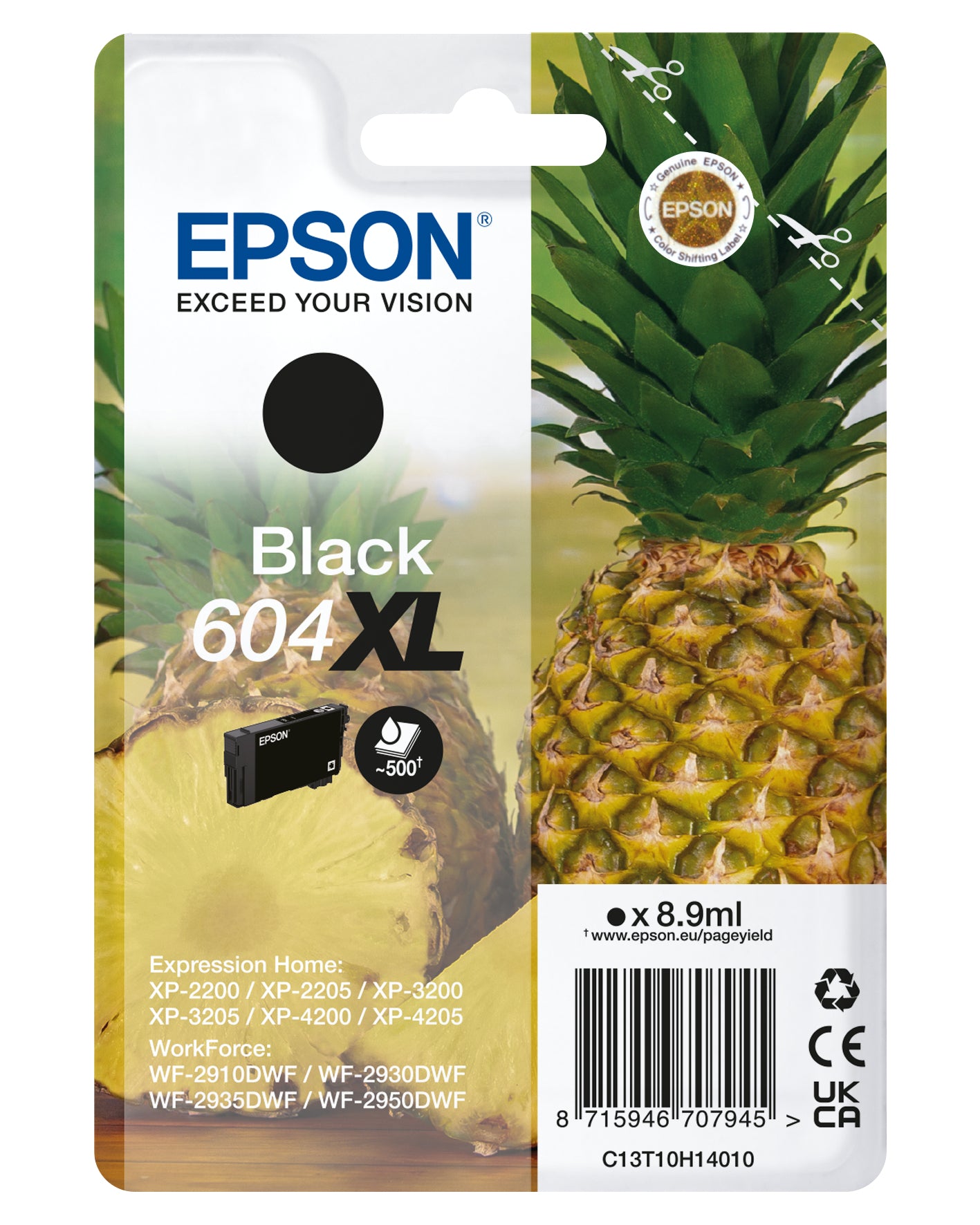 Epson 604XL cartuccia d'inchiostro 1 pz Originale Resa elevata (XL) Nero