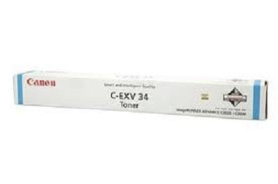 Canon C-EXV 34 cartuccia toner 1 pz Originale Ciano