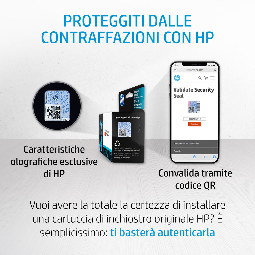 HP Confezione da 2 cartucce originali di inchiostro nero 350/tricromia 351