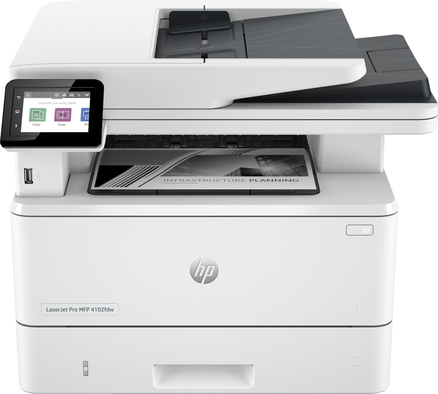 HP LaserJet Pro Stampante multifunzione 4102fdw