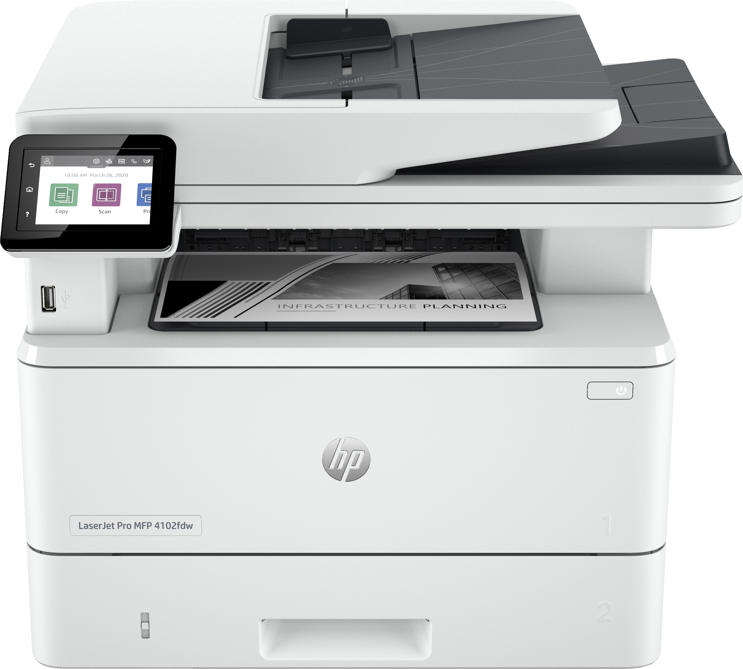 HP LaserJet Pro Stampante multifunzione 4102fdw