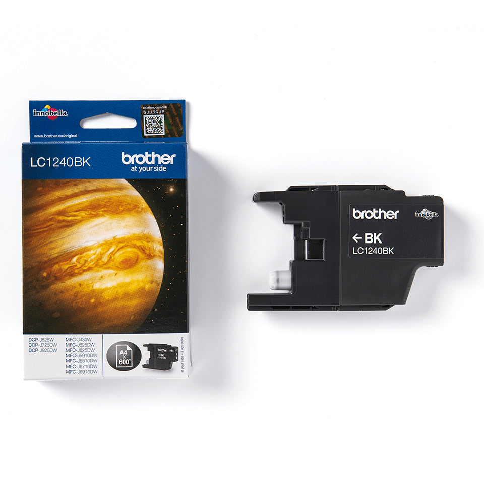 Brother LC1240BK cartuccia d'inchiostro 1 pz Originale Nero