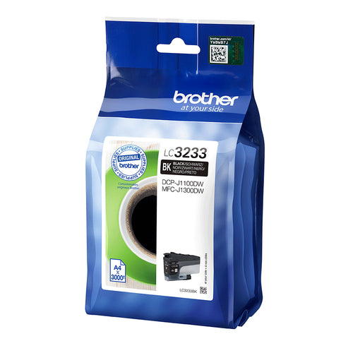 Brother LC3233BK cartuccia d'inchiostro 1 pz Originale Resa standard Nero