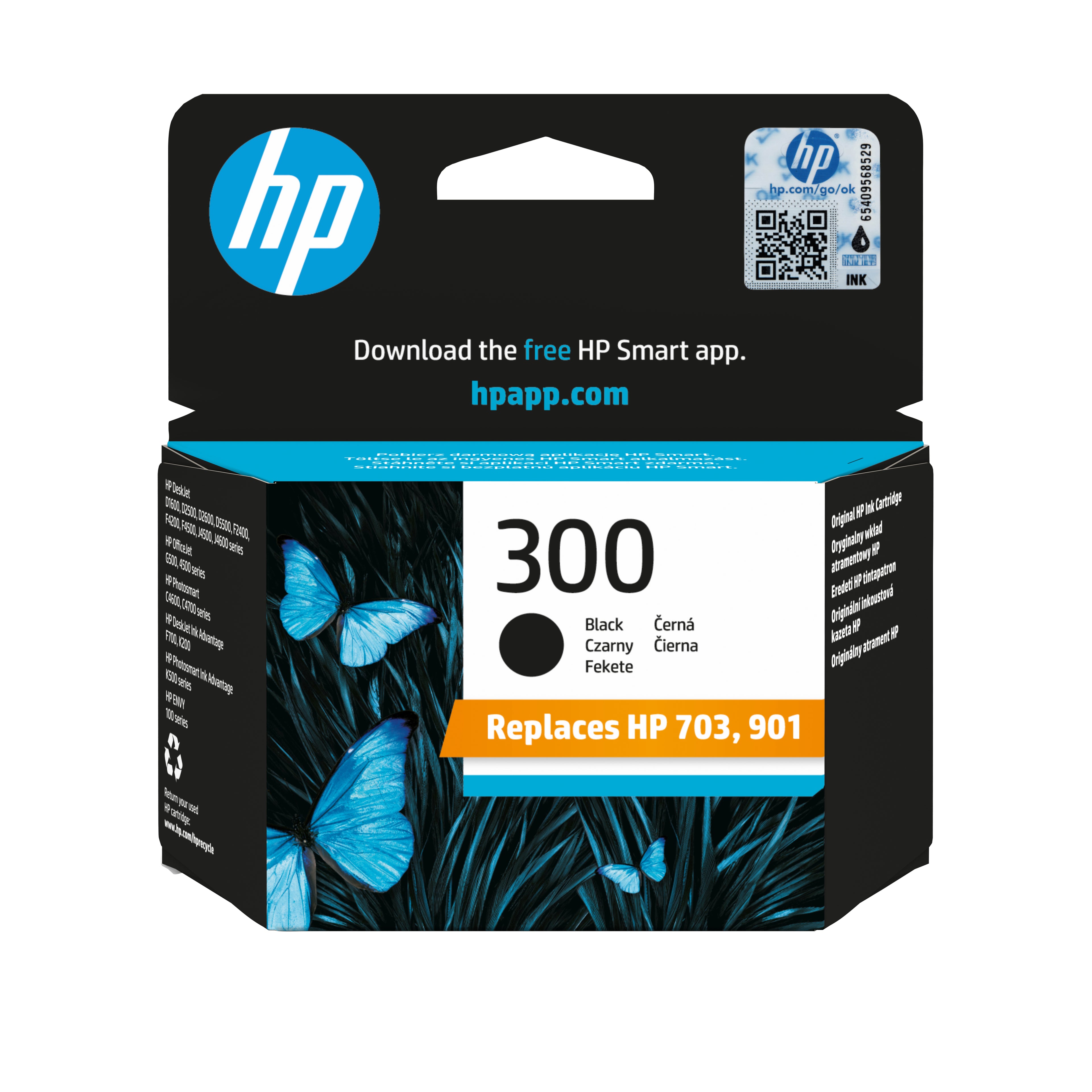 HP Cartuccia originale inchiostro nero 300