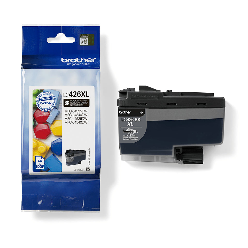 Brother LC-426XLBK cartuccia d'inchiostro 1 pz Originale Resa elevata (XL) Nero