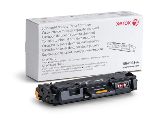 Xerox Cartuccia toner Nero a Capacità standard da 1500 Pagine per Stampante ® B210, Stampante multifunzione ® B205/ ® B215 (106R04346)