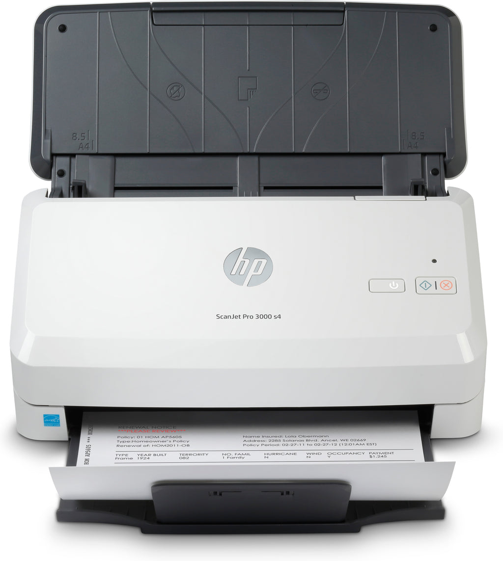HP Scanjet Pro 3000 s4 Scanner a foglio 600 x 600 DPI A4 Nero, Bianco