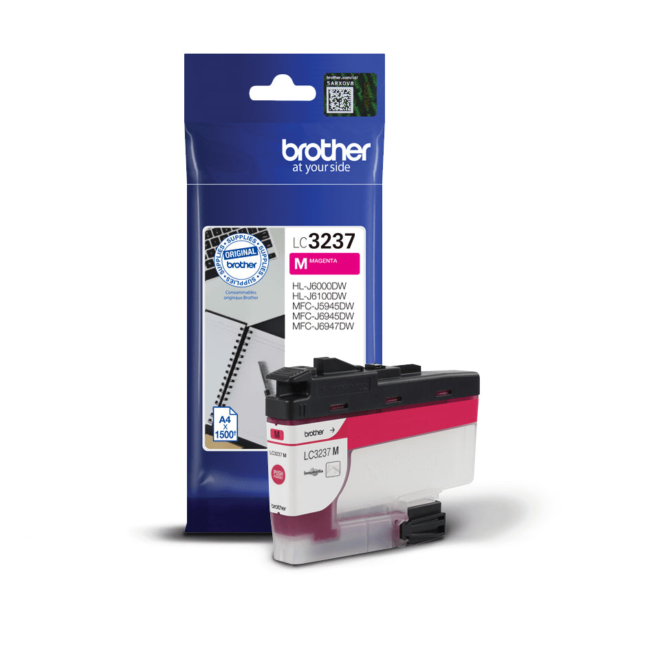 Brother LC3237M cartuccia d'inchiostro 1 pz Originale Resa standard Magenta