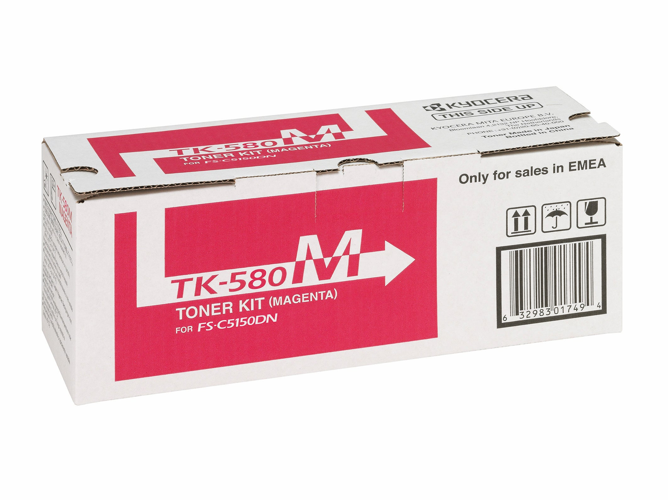 KYOCERA TK-580M cartuccia toner 1 pz Originale Magenta