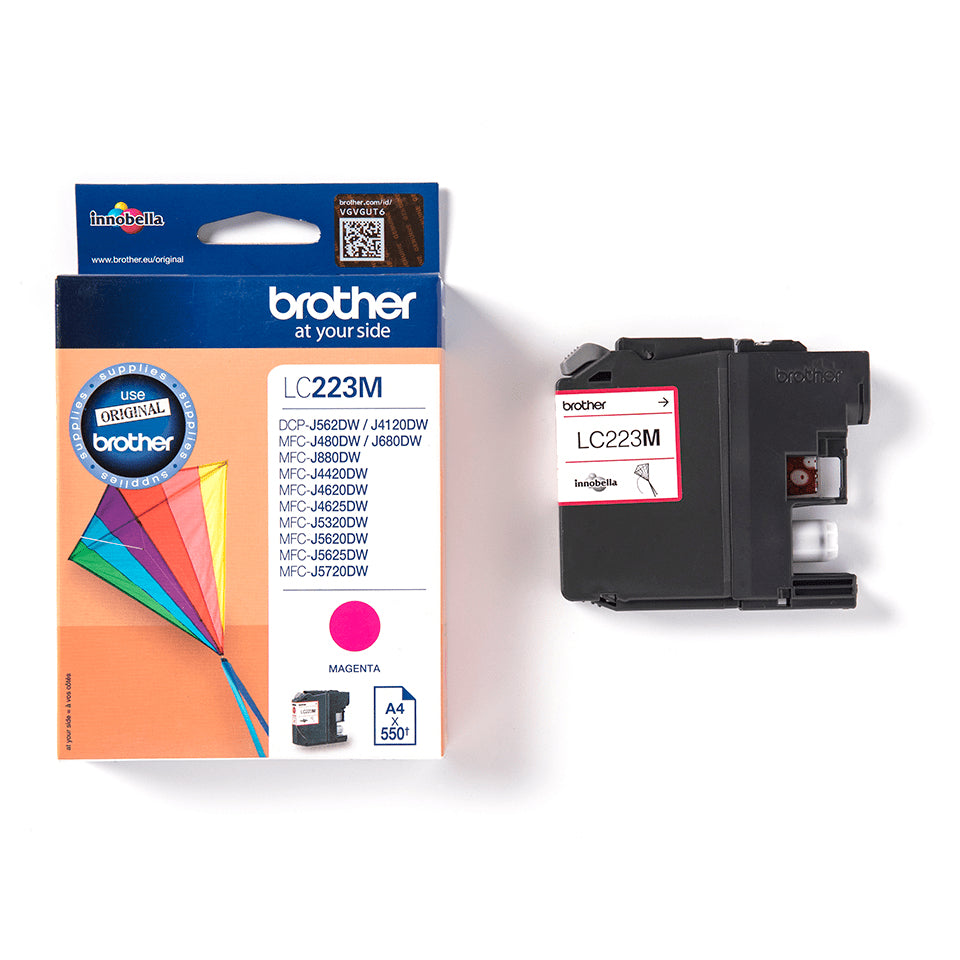 Brother LC223M cartuccia d'inchiostro 1 pz Originale Magenta