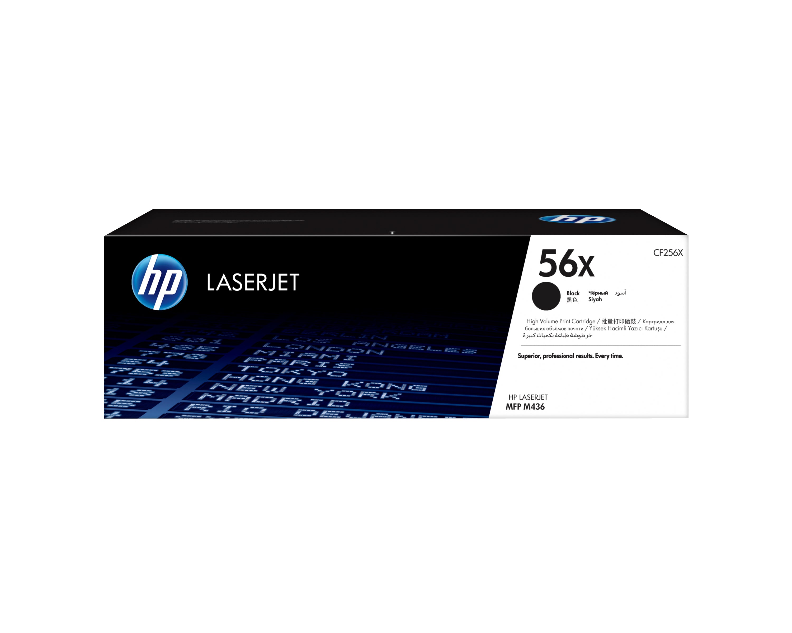HP Cartuccia toner nero ad alta capacità originale LaserJet 56X
