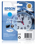 Epson Alarm clock Singlepack Cyan 27XL DURABrite Ultra Ink