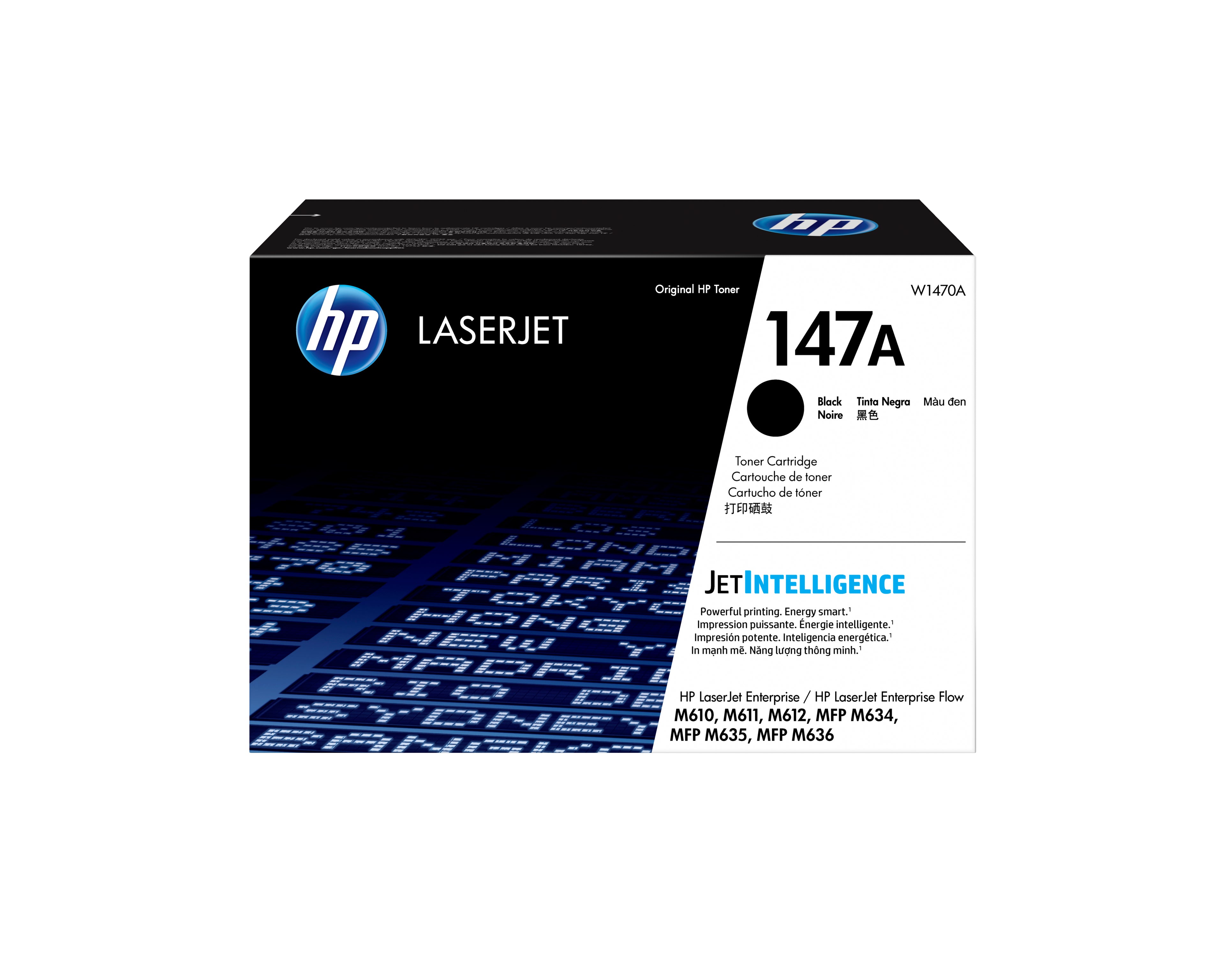 HP LaserJet Cartuccia toner nero originale 147A