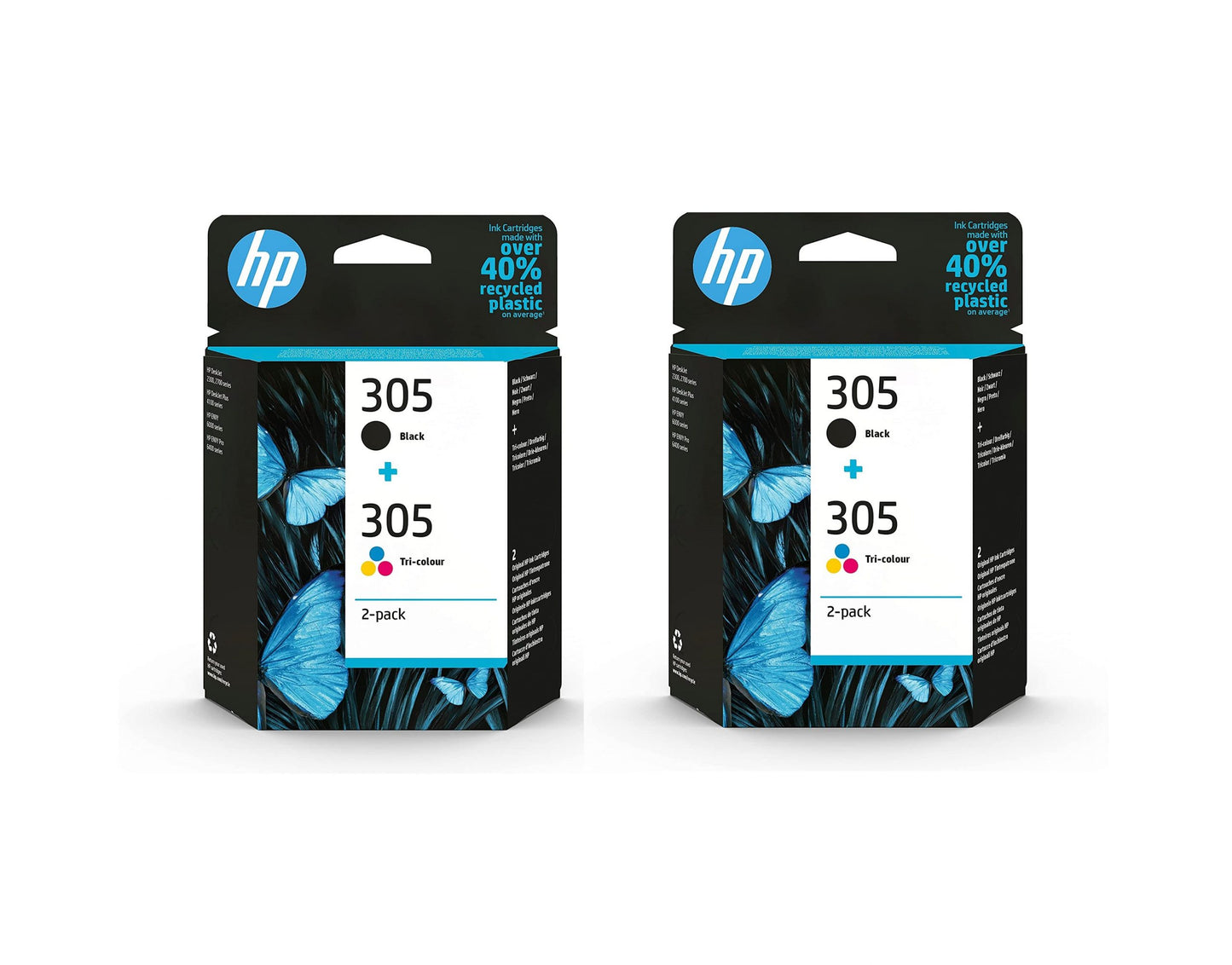 HP 305 Multipack -Confezione da 4 cartucce ( 2 Nero e 2 Colore)