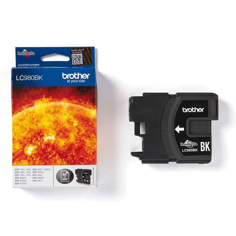Brother LC980BK cartuccia d'inchiostro 1 pz Originale Nero