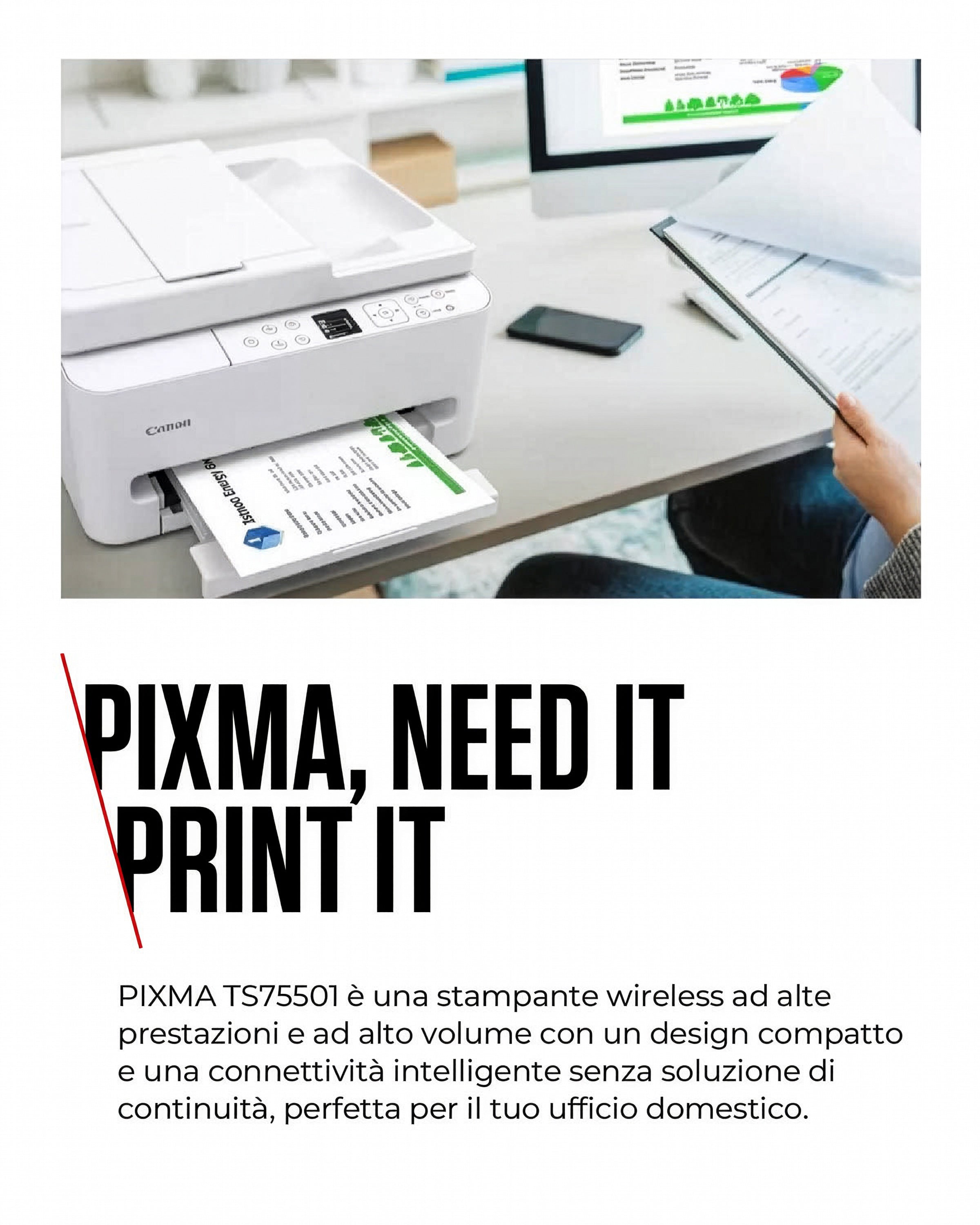 Canon PIXMA TS7550i Ad inchiostro A4 1200 x 1200 DPI Wi-Fi
