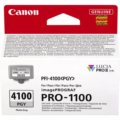 Canon LUCIA PRO II cartuccia d'inchiostro 1 pz Originale Resa standard Grigio per foto