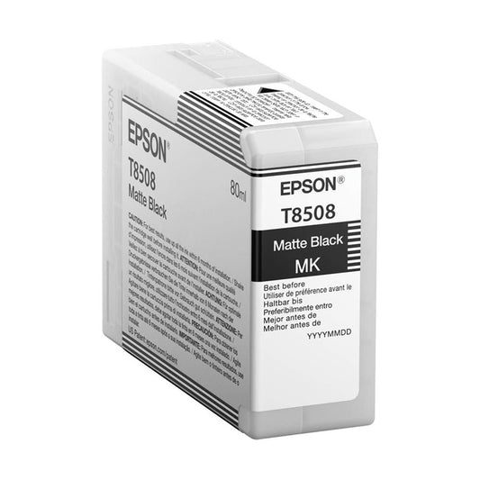 Epson C13T850800 T850800 Cartuccia Inkjet, Nero Opaco