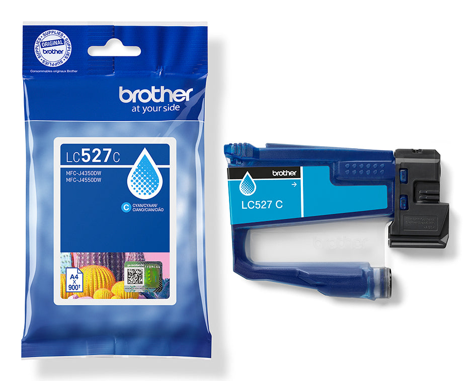 Brother LC527C cartuccia d'inchiostro 1 pz Originale Ciano