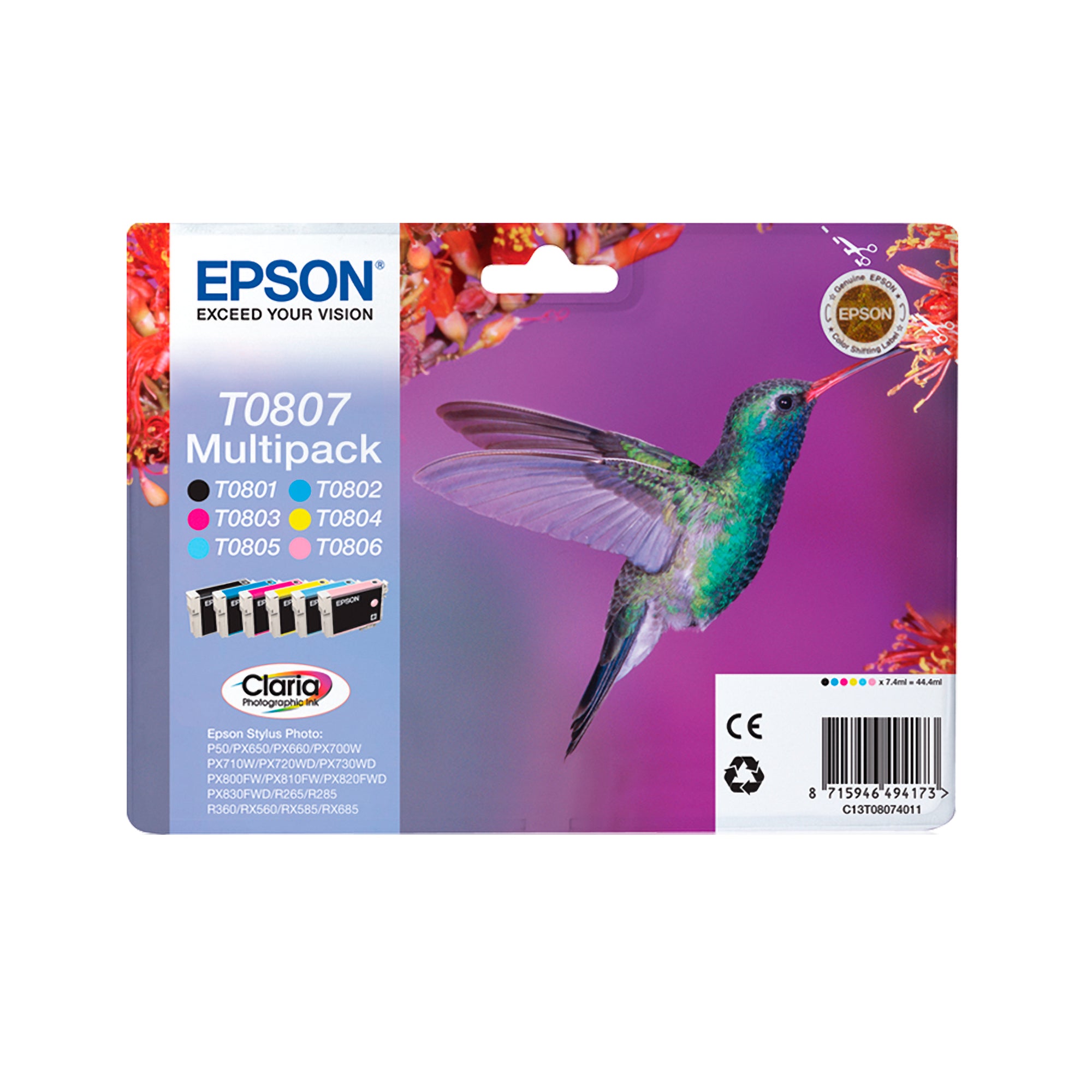 Epson Hummingbird Multipack a 6 colori