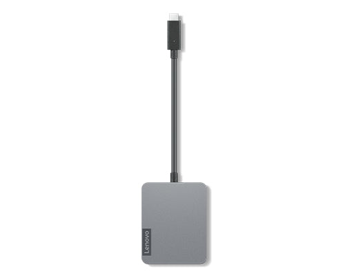 Lenovo 4X91A30366 replicatore di porte e docking station per laptop Cablato USB 2.0 Type-C Grigio