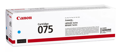 Canon 075 cartuccia toner 1 pz Originale Ciano