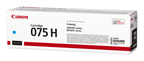 Canon 075 H cartuccia toner 1 pz Originale Ciano