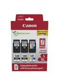 Canon 5224B015 cartuccia d'inchiostro 3 pz Originale Nero, Ciano, Magenta, Giallo